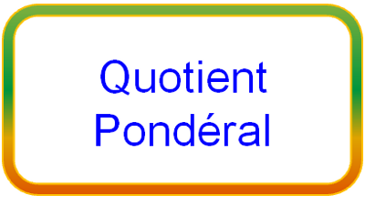 Quotient Pondéral